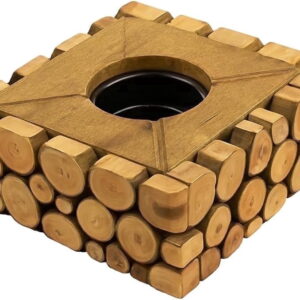 Rustic Wooden Tissue Box Holder