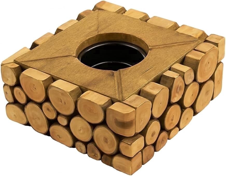 Rustic Wooden Tissue Box Holder