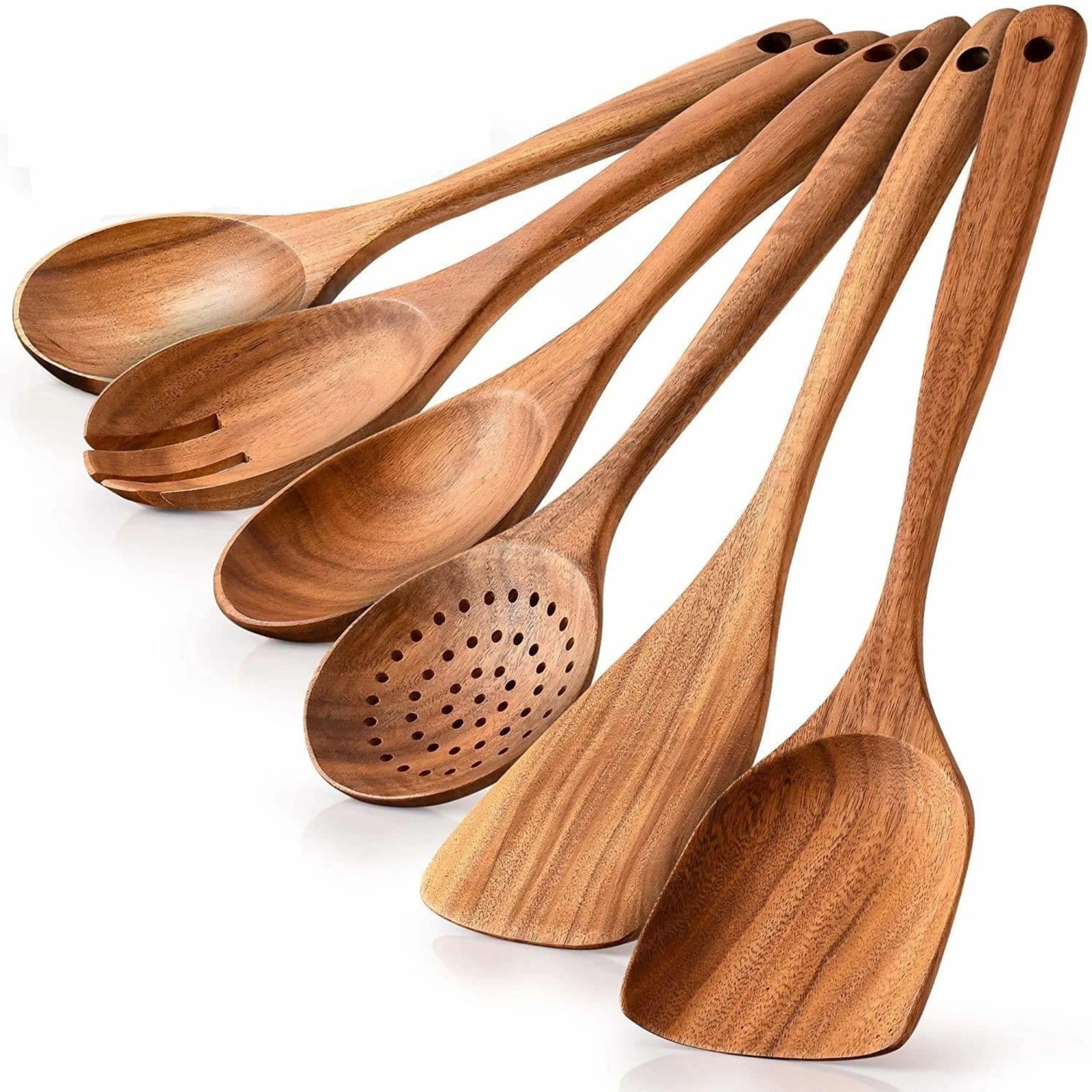 Wooden Kitchen Utensil Set – 6 Piece
